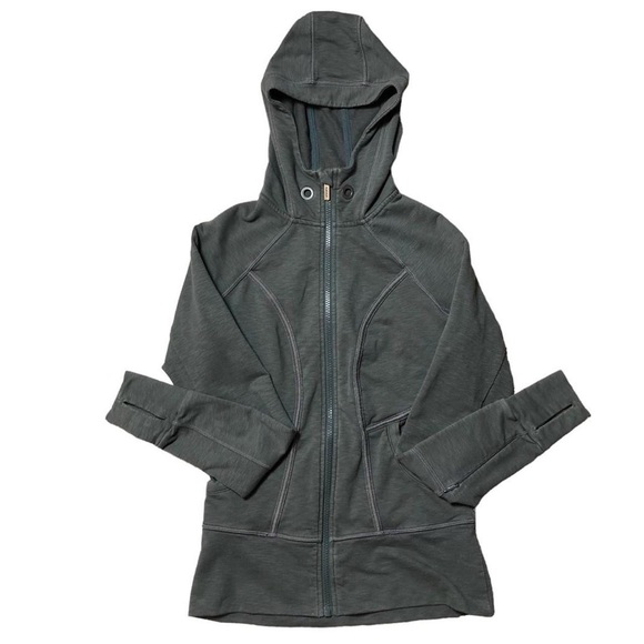 Athleta Fitted Zip-Up Hoodie Jacket! - Picture 3 of 4